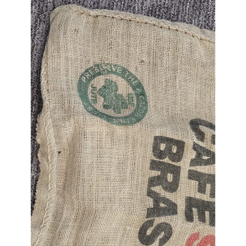 Coffee Bean Sack Bag Cafes Do Brazil Coffee Sack Burlap Sack‎